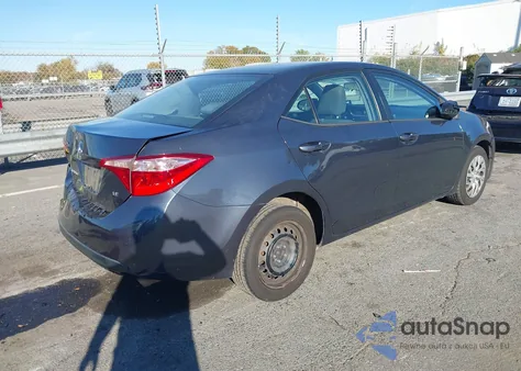 2017 Toyota Corolla Le z USA, uszkodzony, nr VIN 2T1BURHE0HC804088